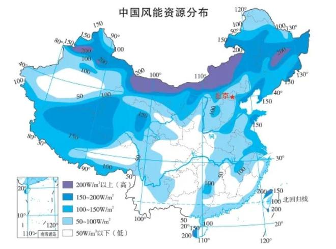 中国风能资源最丰富地区有哪些