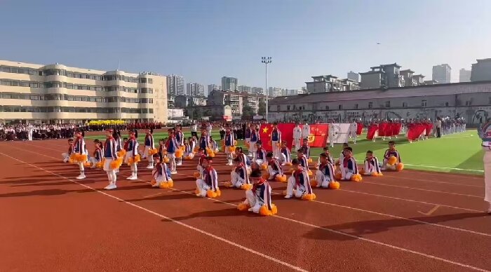 望江县第一小学2024年秋季运动会，展现活力校园风采